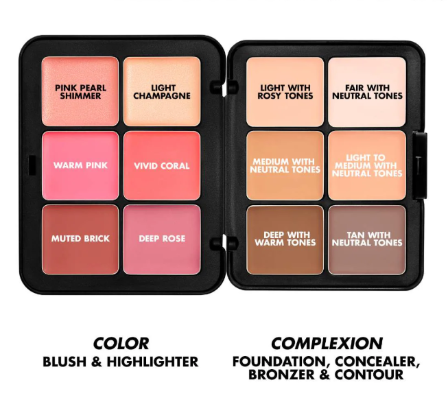 HD Skin Face Essentials – Longwear Full Face Cream Palette